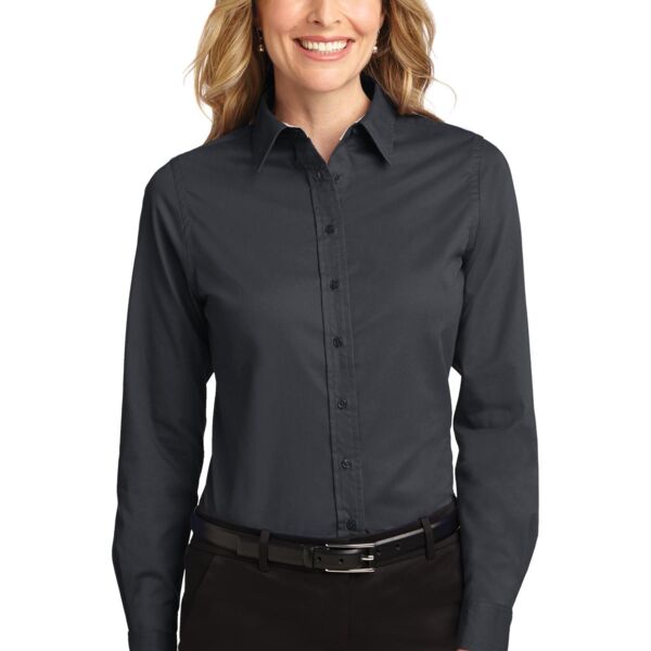Women's Long Sleeve Button Down Shirt Thumbnail