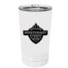 White 16 oz. Polar Camel Pint with Slider Lid Thumbnail