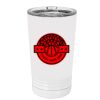 White 16 oz. Polar Camel Pint with Slider Lid Thumbnail