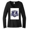 Women's Long Sleeve V Neck Tee Thumbnail