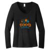 Women's Long Sleeve V Neck Tee Thumbnail