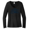 Women's Long Sleeve V Neck Tee Thumbnail