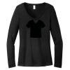 Women's Long Sleeve V Neck Tee Thumbnail