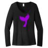 Women's Long Sleeve V Neck Tee Thumbnail