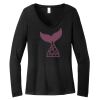Women's Long Sleeve V Neck Tee Thumbnail
