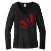 Women's Long Sleeve V Neck Tee Thumbnail