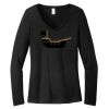 Women's Long Sleeve V Neck Tee Thumbnail