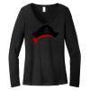 Women's Long Sleeve V Neck Tee Thumbnail