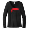 Women's Long Sleeve V Neck Tee Thumbnail