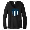 Women's Long Sleeve V Neck Tee Thumbnail