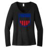 Women's Long Sleeve V Neck Tee Thumbnail
