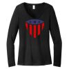 Women's Long Sleeve V Neck Tee Thumbnail