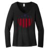 Women's Long Sleeve V Neck Tee Thumbnail