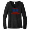 Women's Long Sleeve V Neck Tee Thumbnail