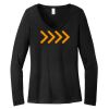 Women's Long Sleeve V Neck Tee Thumbnail