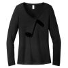 Women's Long Sleeve V Neck Tee Thumbnail